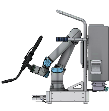 Planos del robot de soldadura portable KLUH