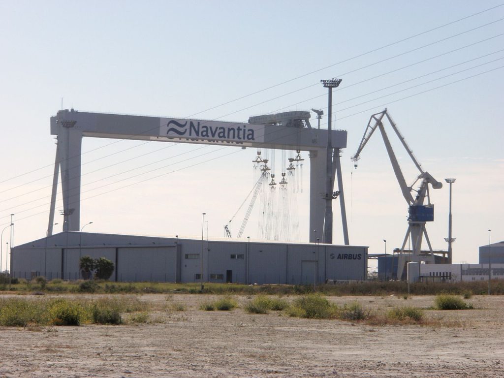 ejemplo de la grua de navantia