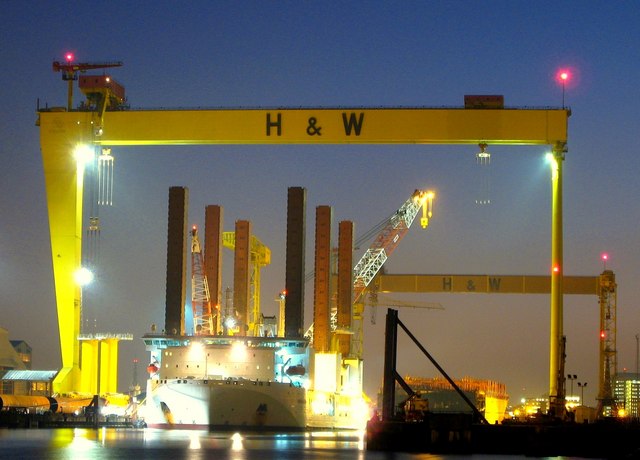 samson and goliath es una grua portico